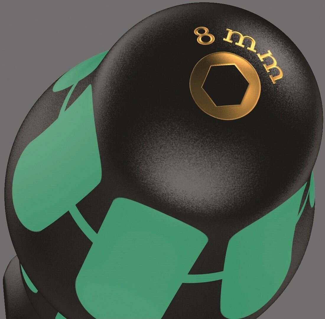 Wera 391/3 Kraftform Plus Flexible Nut Driver Set 3 Piece Metric 05135311001