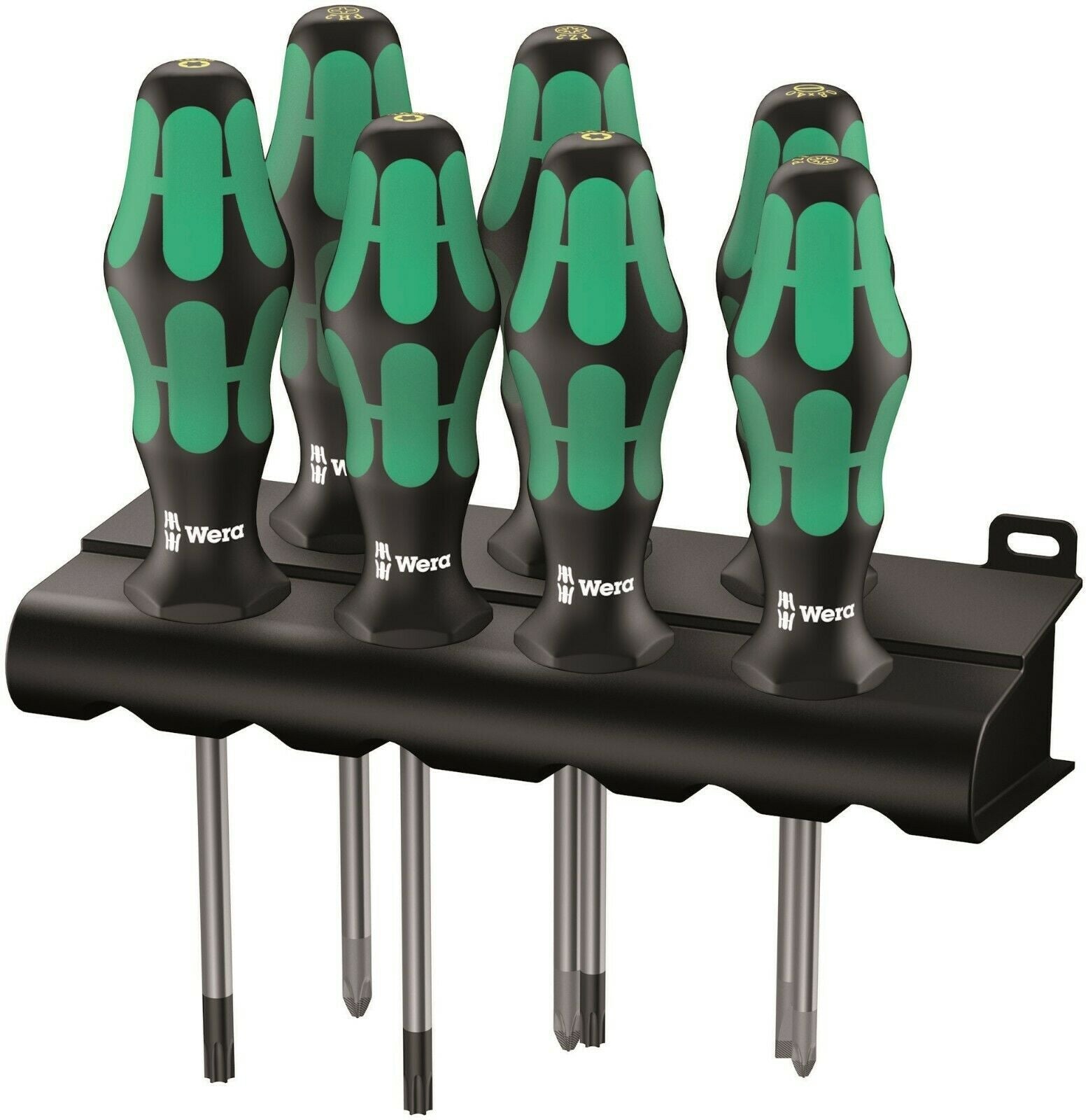 Wera 335/350/367/7 Kraftform Plus Lasertip Screwdriver Set 7 Piece 05320540001