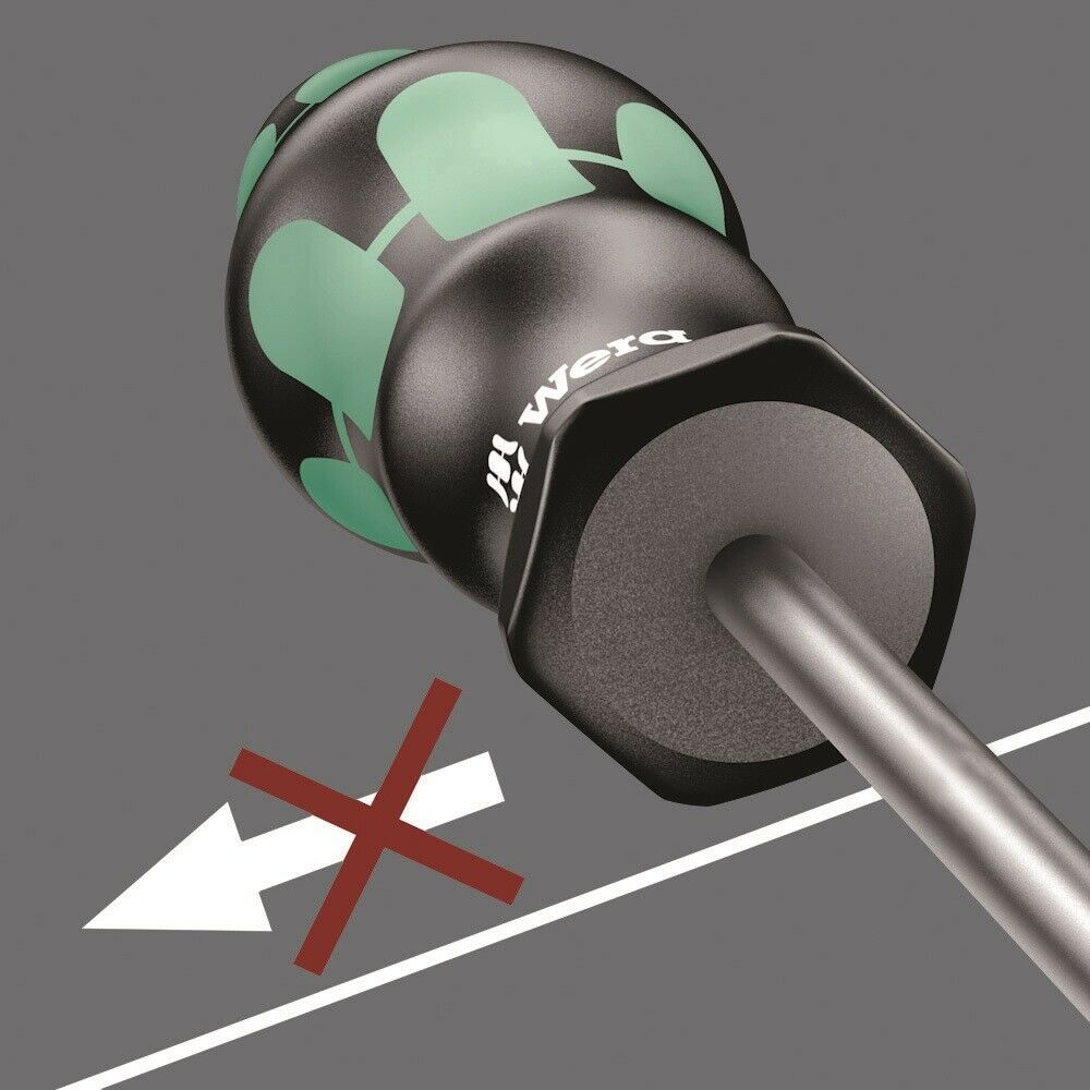 Wera 335/350/355/4 Kraftform Plus Screwdriver Set 200 mm Long 05347736002