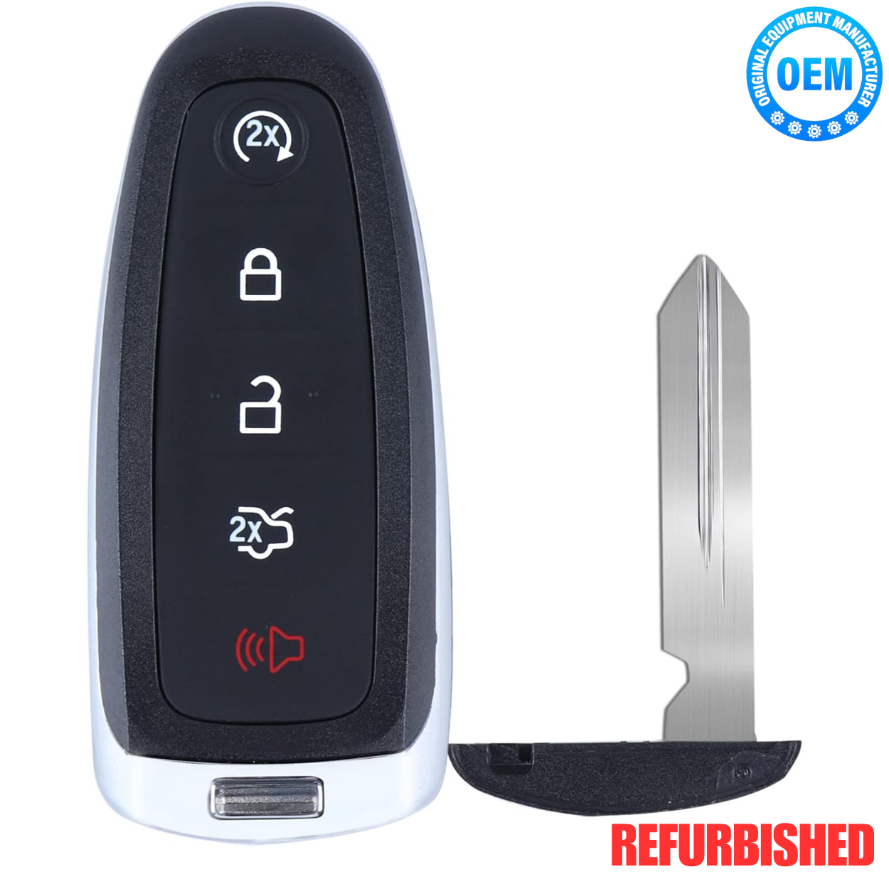 Ford 2011-2019 Escape Focus C-Max Flex Smart Remote Key for P/N:164-R8091 FCC ID:M3N5WY8609 OEM Refurbished