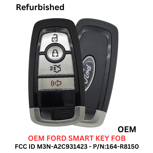 Ford Fusion Mustang Edge Explorer (2017-2022) OEM Smart Proximity Key Fob FCC ID: M3N-A2C93142300 P/N: 164-R8150 and Frequency: 315MHz.
