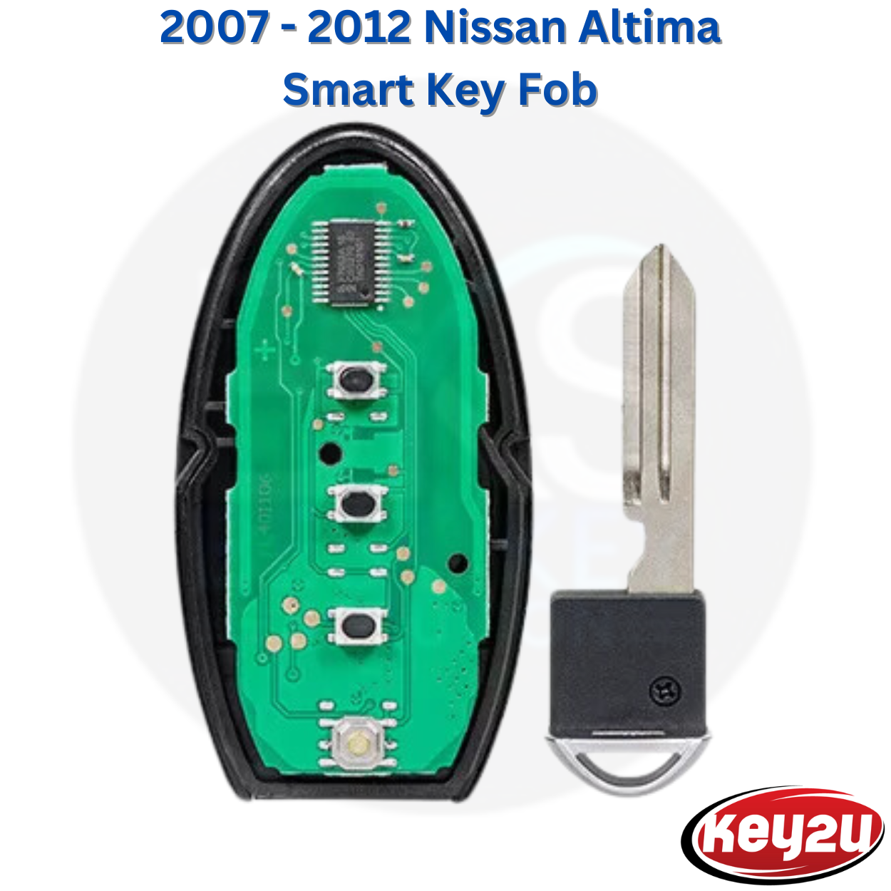 Nissan Altima / Maxima 2007-2014, 4-Button Smart Proximity Key Fob FCC ID: KR55WK48903, KR55WK49622 With Notch Inside