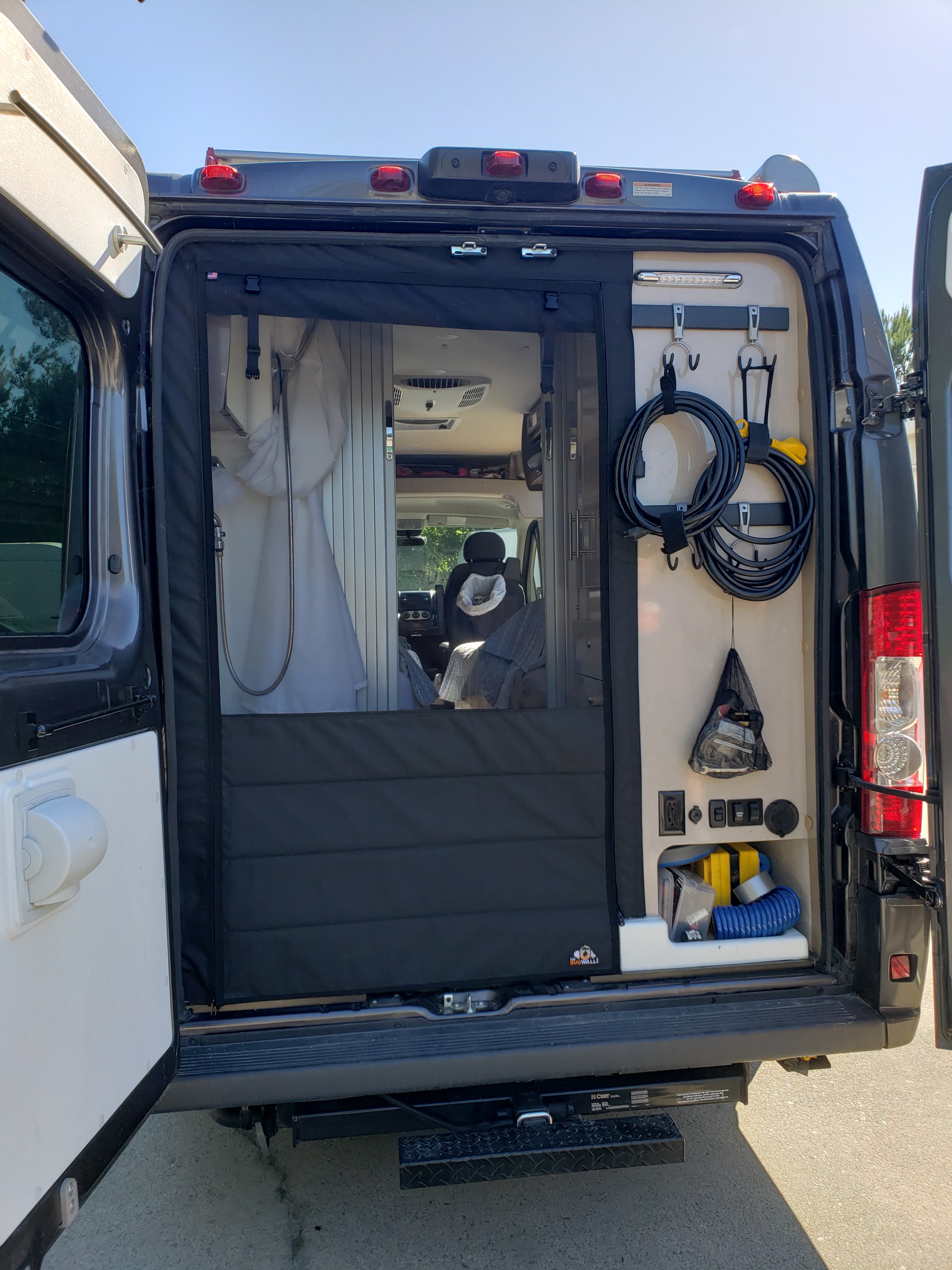 Winnebago Travato Rear Bugwall Screen