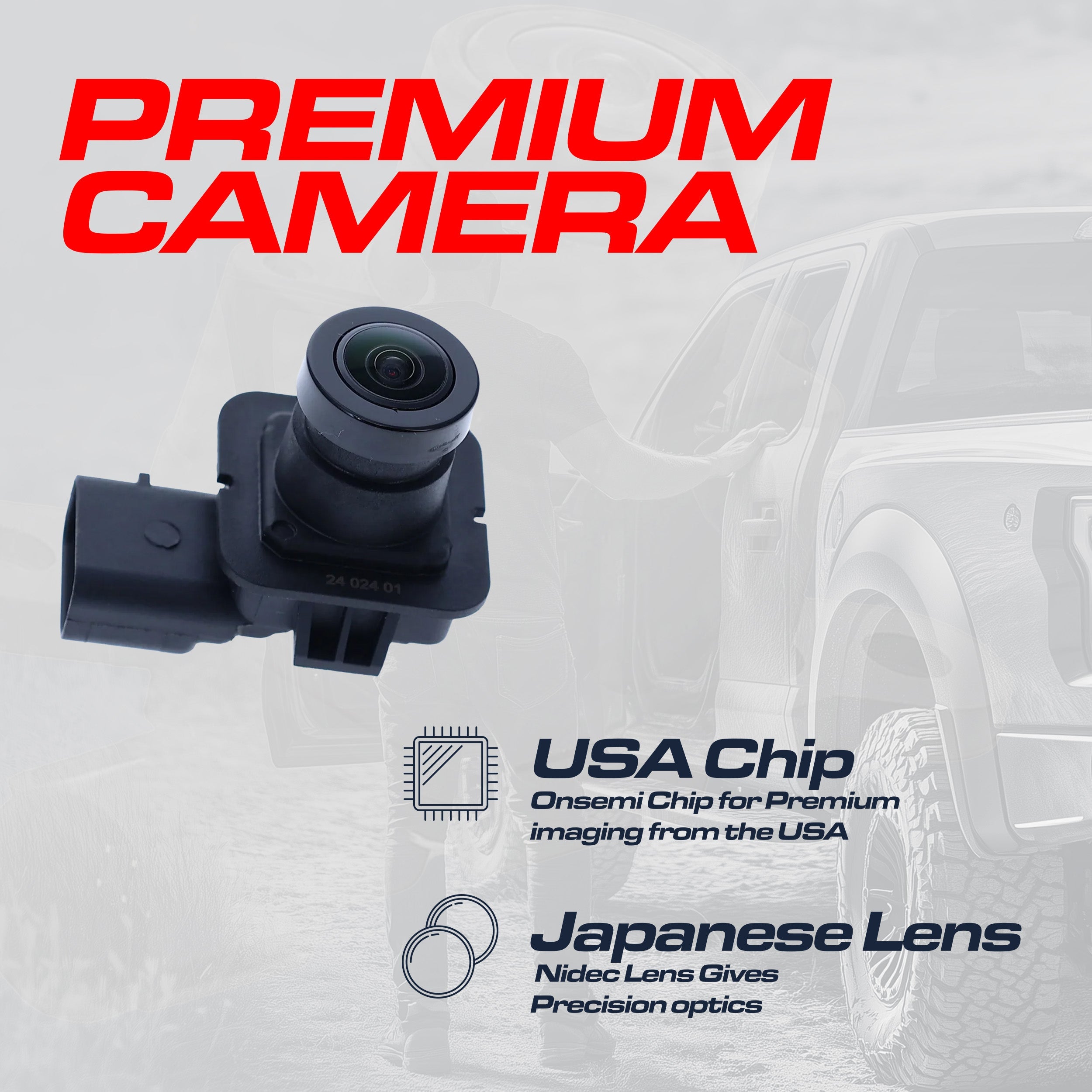 Lincoln MKZ, MKZ Hybrid (2017-2020) OEM Replacement Backup Camera OE Part # HP5Z-19G490-A