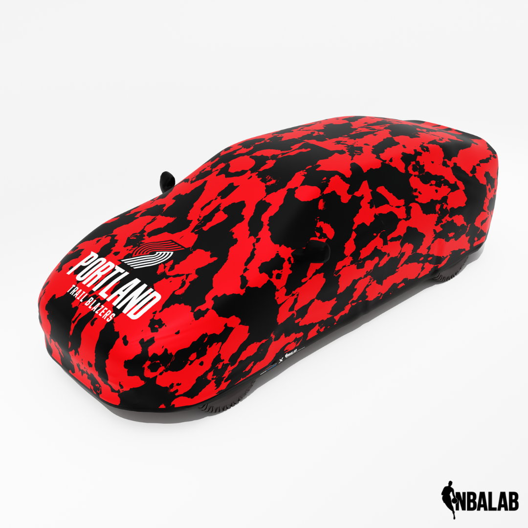 Officially Licensed Portland Trail Comouflage Car Covers – Indoor & Outdoor | NBA Protection | HeroCovers