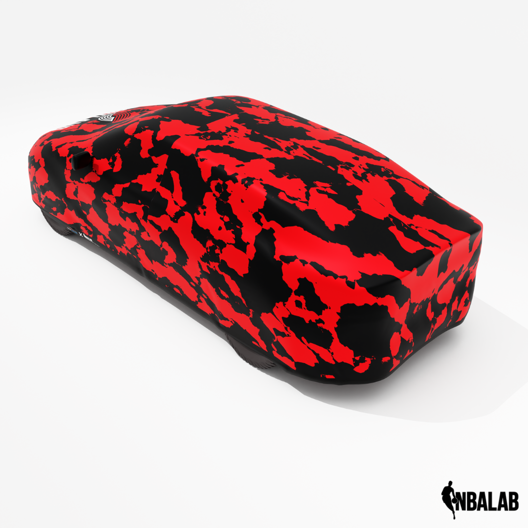 Officially Licensed Portland Trail Comouflage Car Covers – Indoor & Outdoor | NBA Protection | HeroCovers