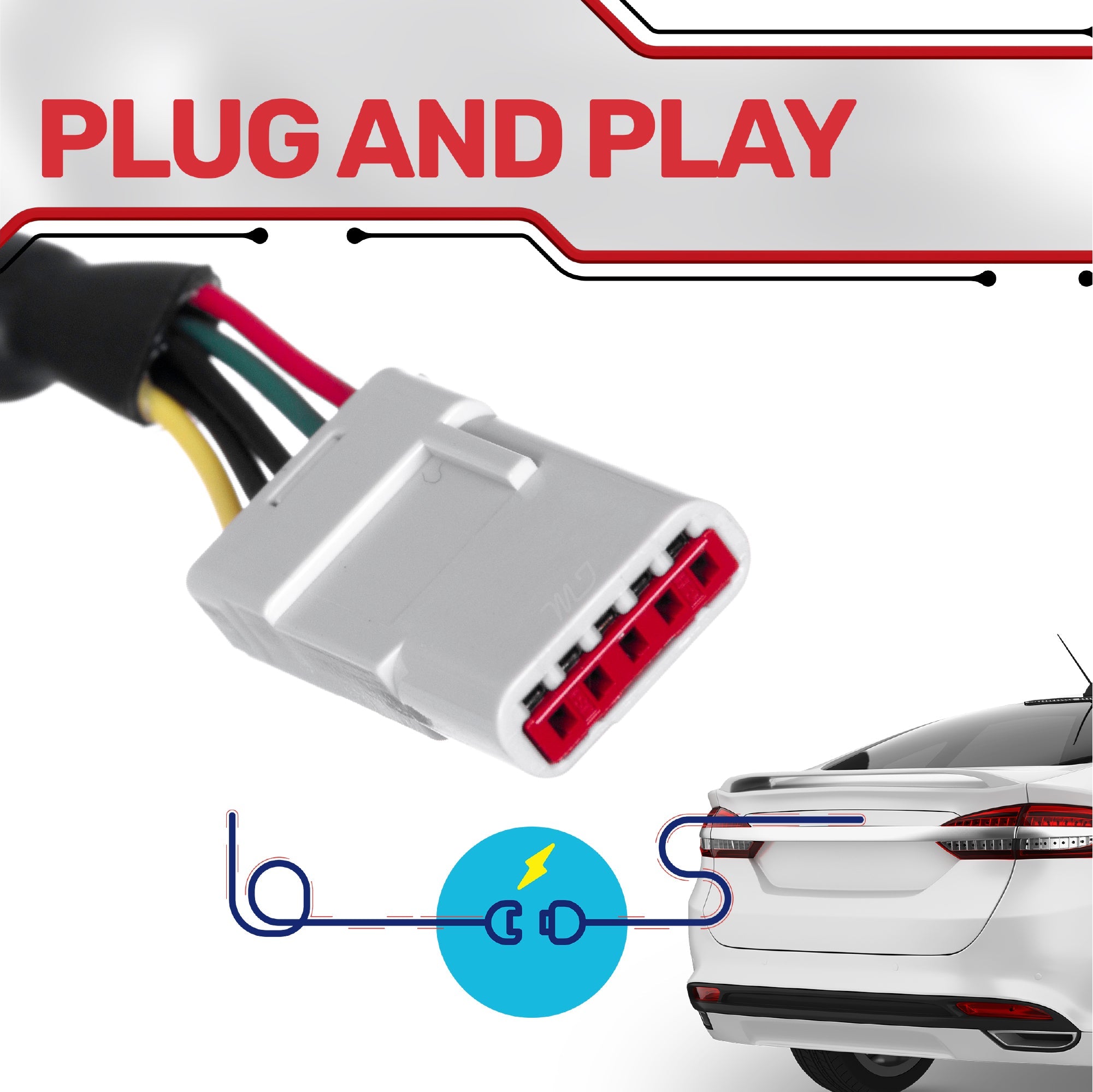 Chevrolet Traverse w/o Video Display Mirror (2018-2019) OEM Replacement Backup Camera OE Part # 23165926