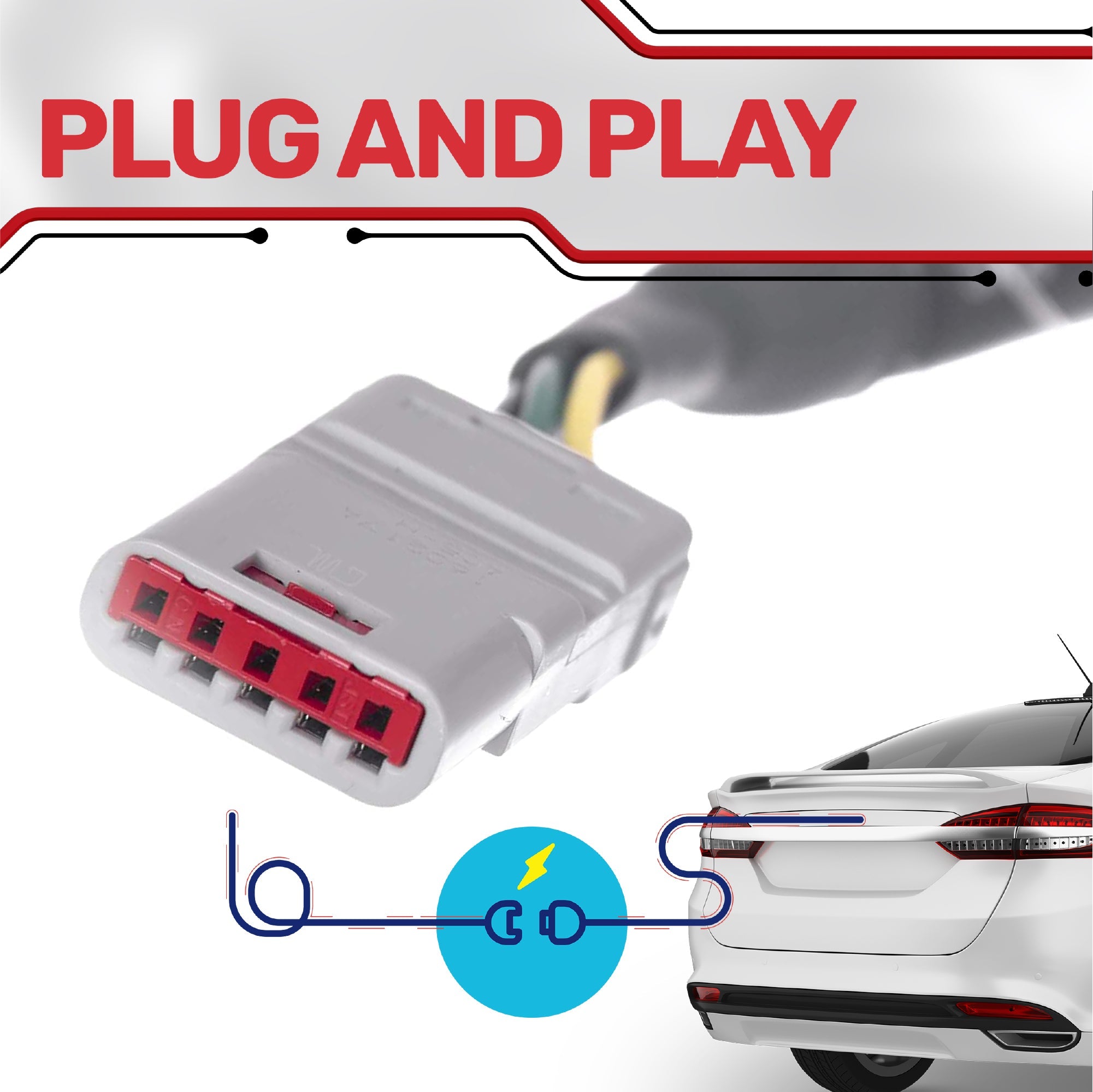 Chevrolet Volt (2016-2017) OEM Replacement Backup Camera OE Part # 23320691, 23443953