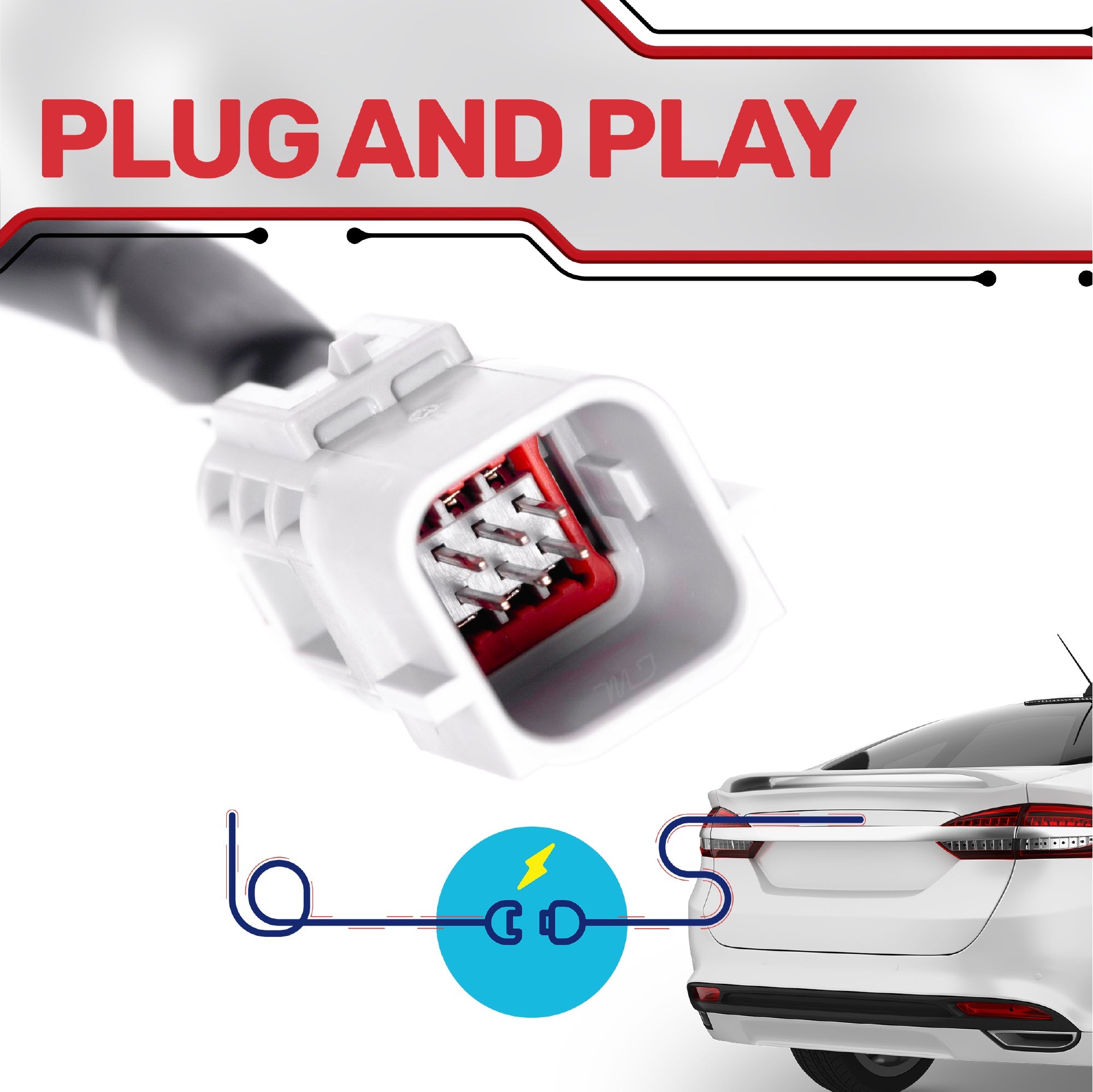 Chevrolet SS (2014-2017) OEM Replacement Backup Camera OE Part # 92288932, 92291510