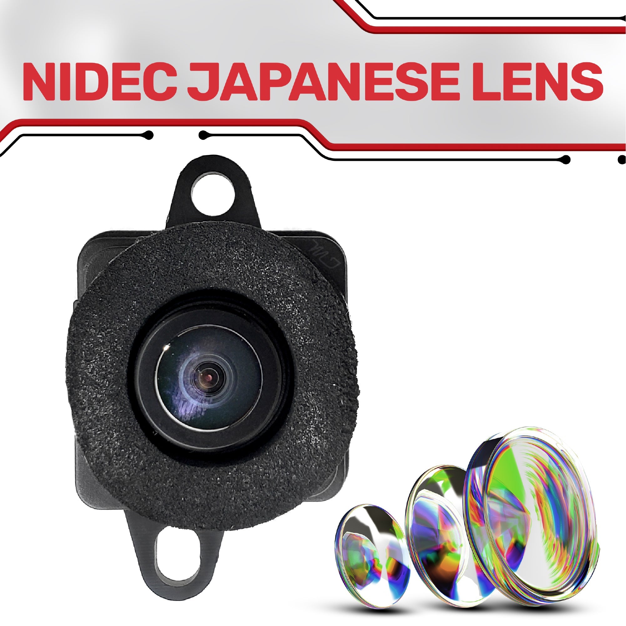 Chrysler 200 (2015-2017) OEM Replacement Backup Camera OE Part # 68230085AA, 68230085AB, 68230085AC, 68230085AD, 68230085AE, 68230085AF, 68230085AG