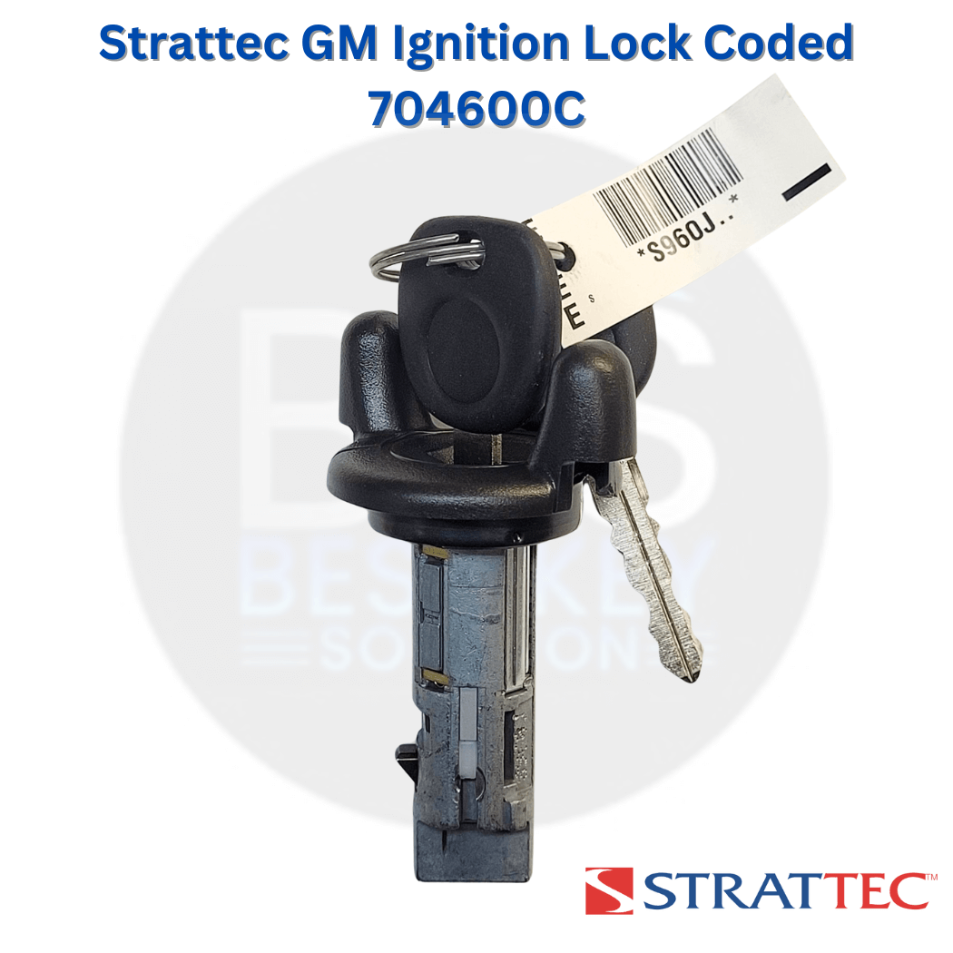 Strattec GM Truck Suv and Van Ignition Lock Service Package Coded w/keys P/N: 704600C