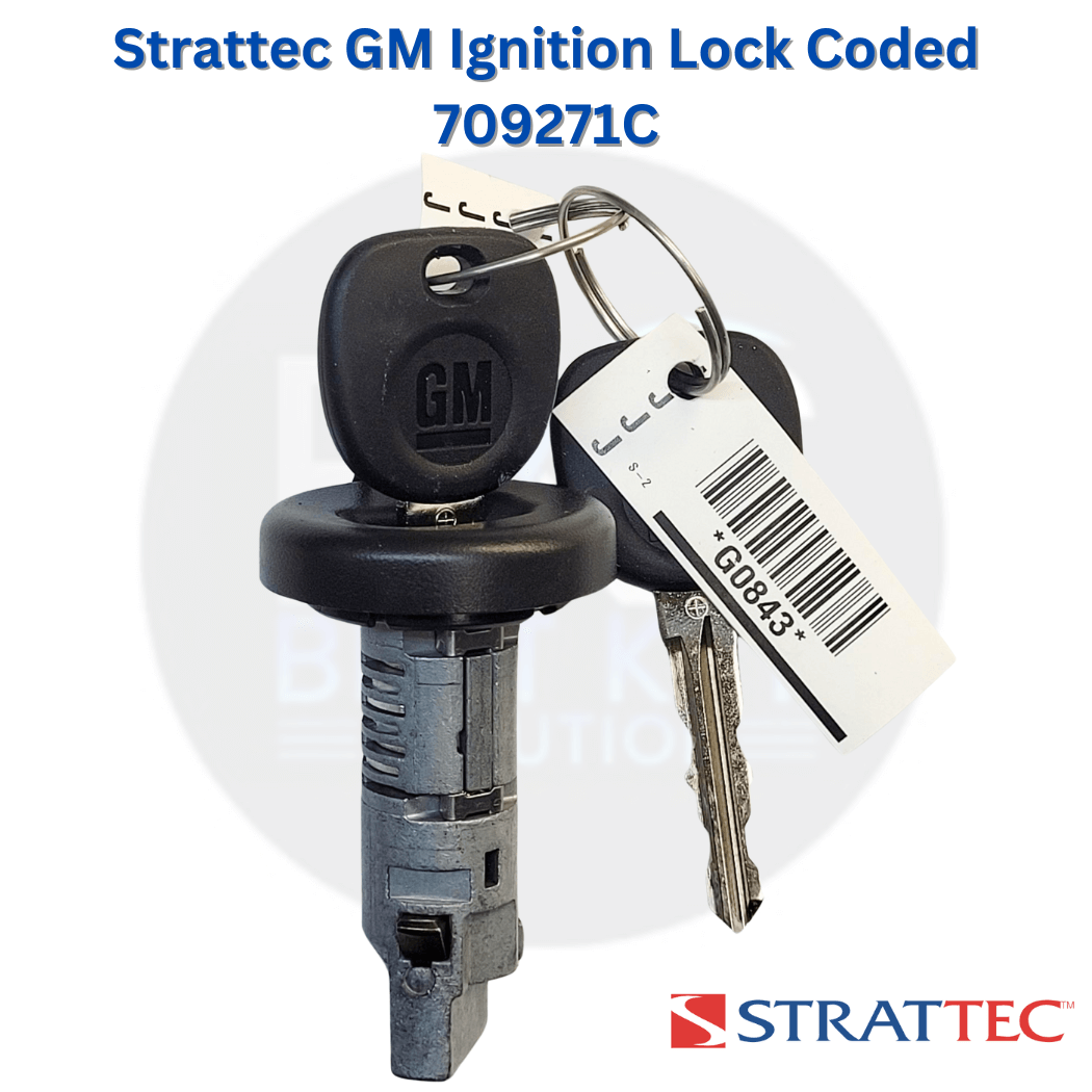 Strattec 2006-2016 GM Truck Suv and Van Ignition Lock Replacement coded with 2 B111 Z-key P/N: 709271C