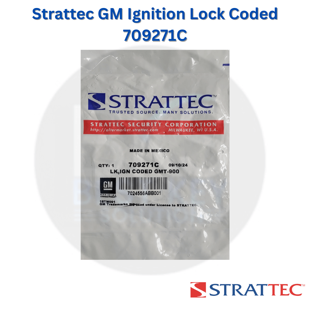 Strattec 2006-2016 GM Truck Suv and Van Ignition Lock Replacement coded with 2 B111 Z-key P/N: 709271C