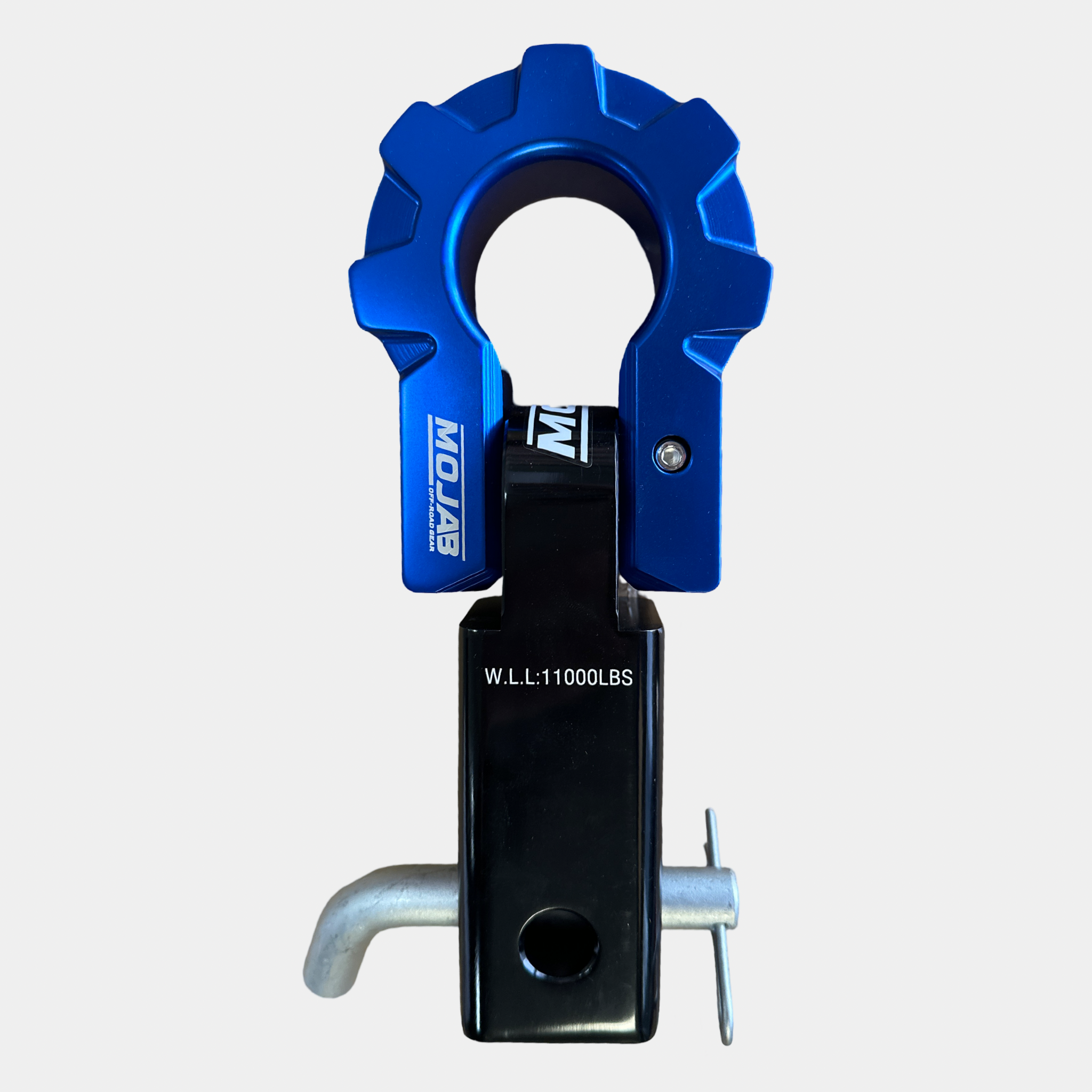 2'' Aluminum Hitch Receiver with Aluminum D-Shackle 9T (Lifetime Warranty), Estimated Ship Date: Week commencing December 29th!