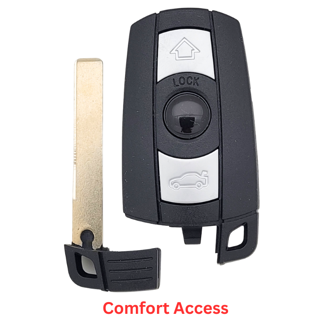 BMW Keyless Smart Proximity Key Fob Fits to 3-Series and 5-Series CAS3-CAS3+ FCC ID: KR55WK49147 with Comfort Access