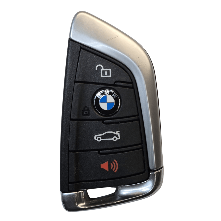 BMW 4 Button Black Trim Smart Key FCC ID: NBGIDGNG1, P/N: 9337238-02, with 433 MHz - OEM-Refurbished