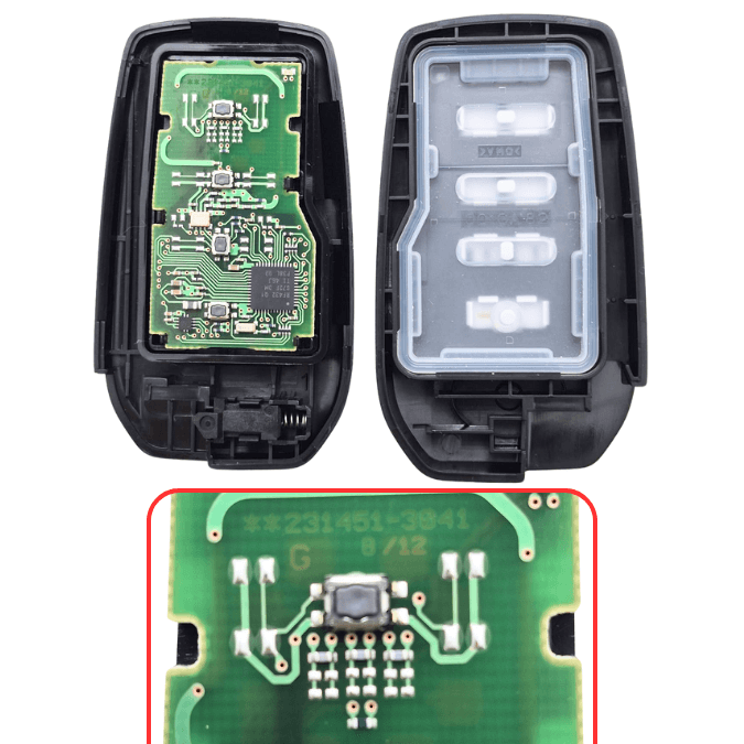 Toyota Tacoma Tundra 2022-2025 4 Button Smart Key Fob HYQ14FBX, 8990H-0C011, 04002-99451 , 315 MHz HYQ14FBX | New OEM