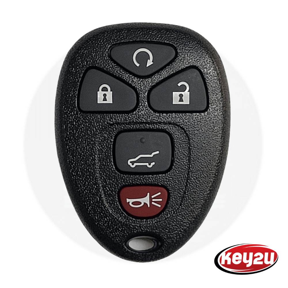 Buick Chevrolet Cadillac GMC  Saturn 2007 - 2016 Remote Key P/N:22936101 & FCC ID: OUC60270 5-Buttons
