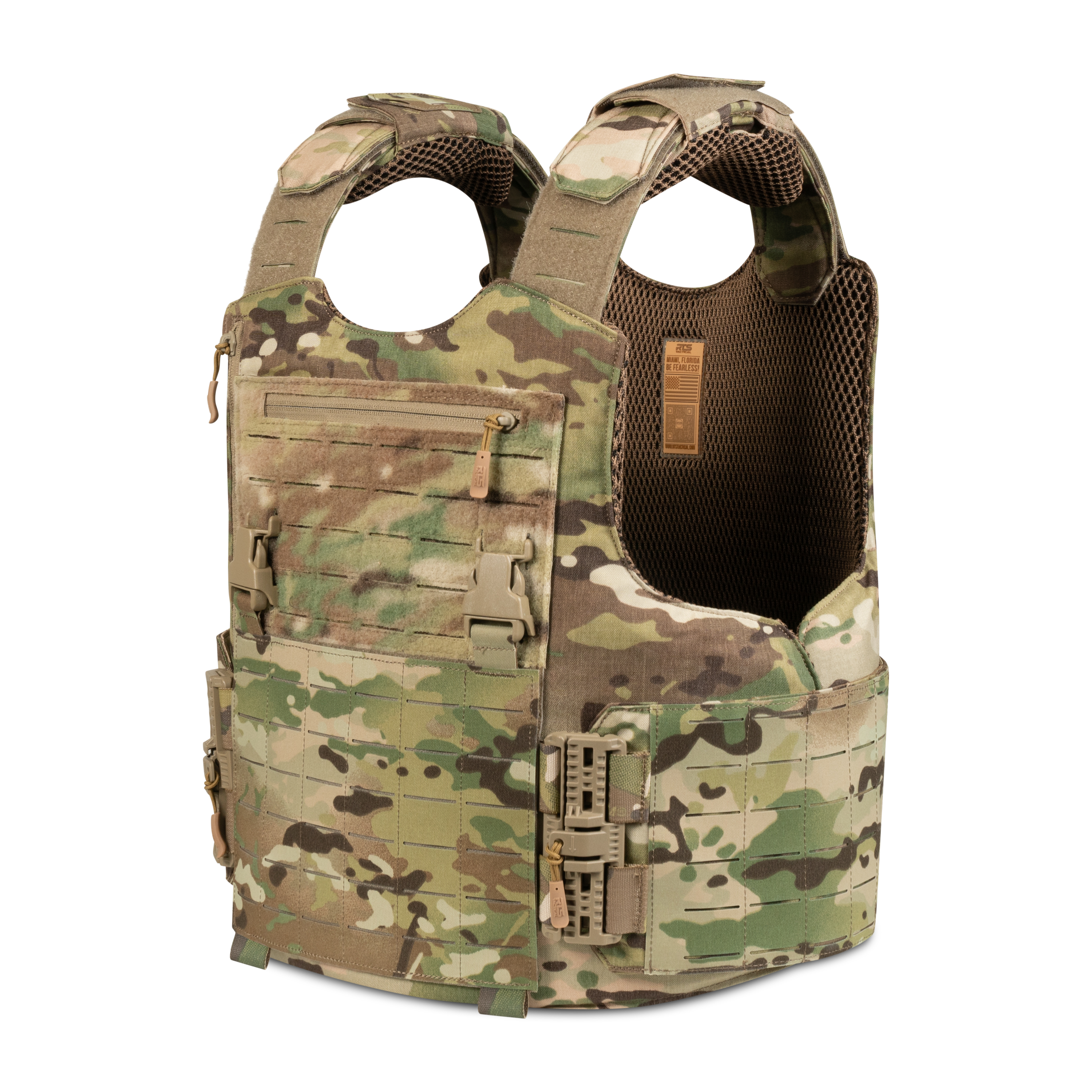 RTS Tactical RICO Special Operations Vest with Commander Level IIIA (HG2) Soft Armor