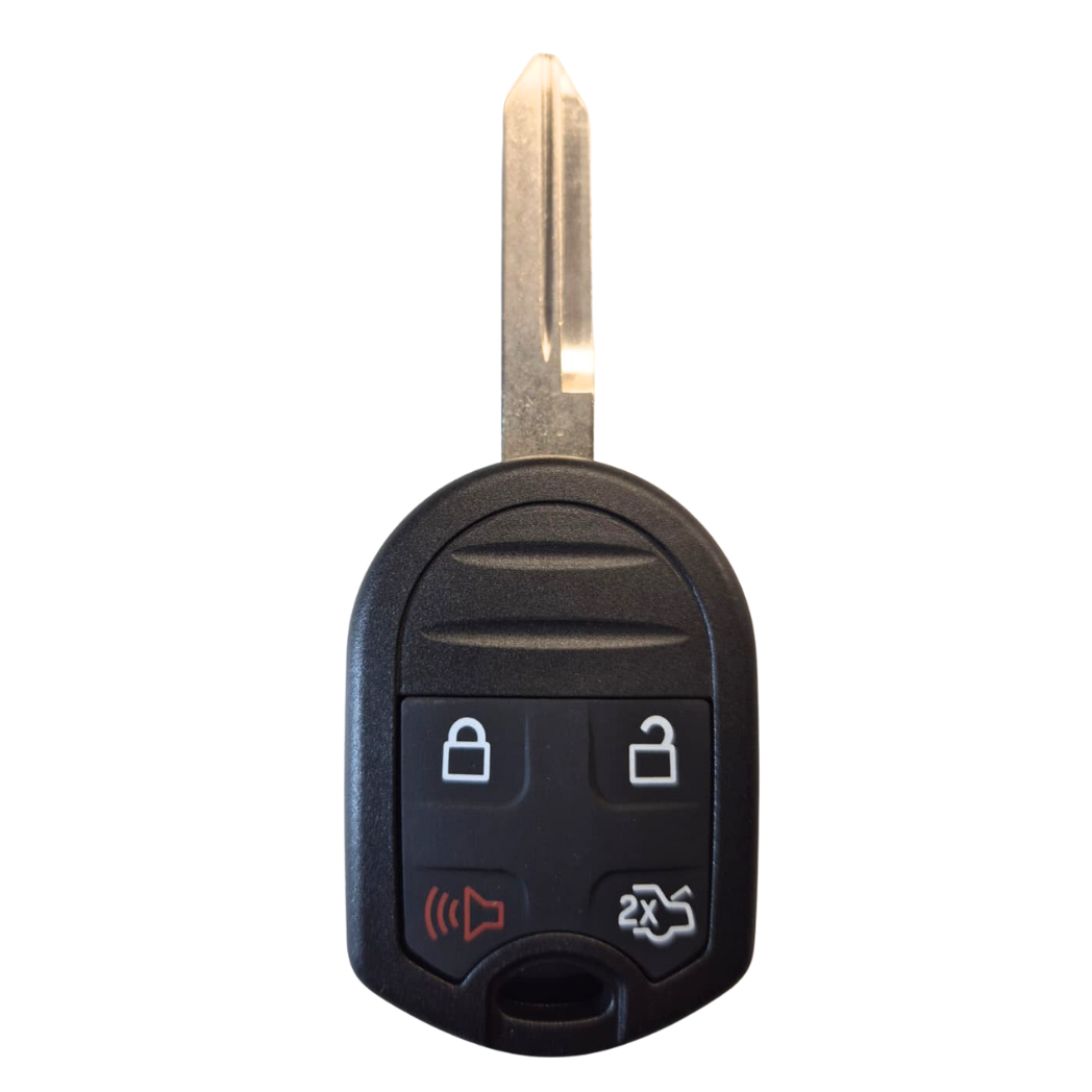 Ford, Lincoln 4 Button Remote Head Key Shell CWTWB1U793, 164-R8073, Grade A