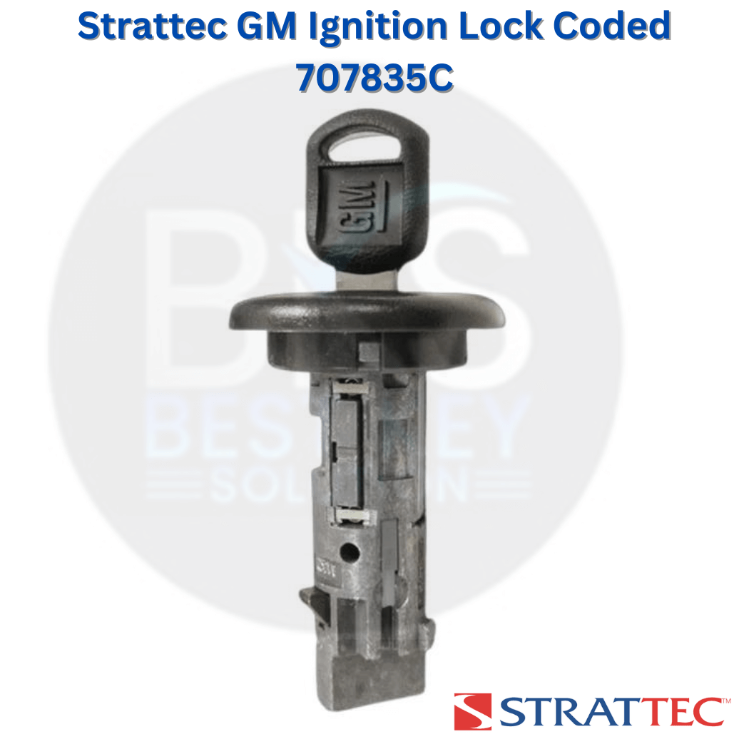 Strattec GM Truck Suv and Van Ignition Lock Service Package Coded w/keys P/N: 707835C