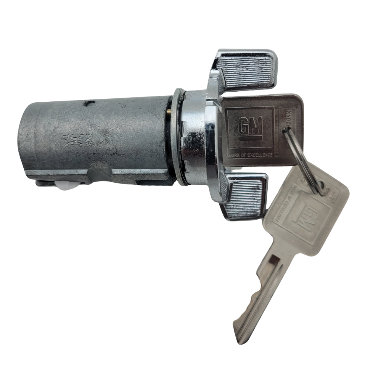 Authentic Ignition Switch Cylinder For 1978-1996 GM Vehicles with 2 Key, Strattec P/N: 701398