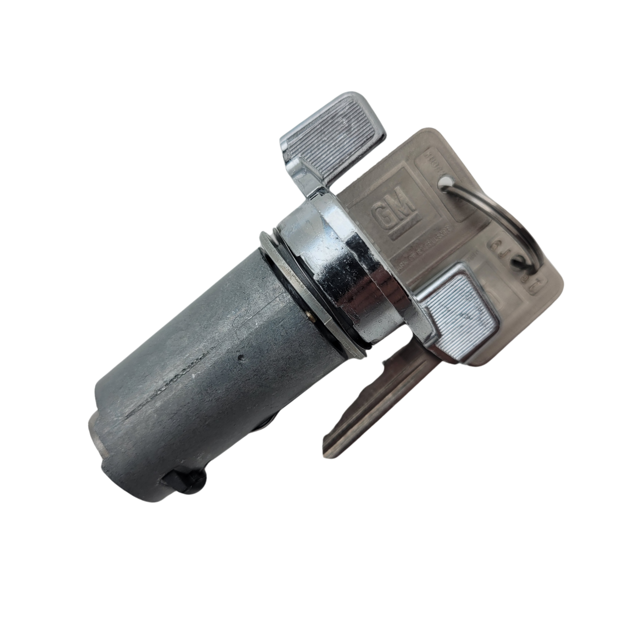 Authentic Ignition Switch Cylinder For 1968-1978 GM Vehicles with 2 Key, Strattec P/N: 607893