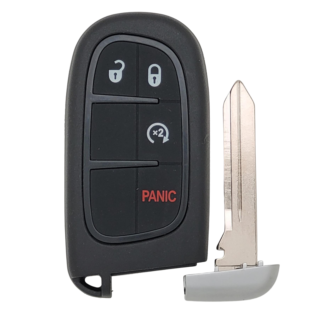 Key2u 2013-2022 Dodge Ram Smart Key Fob 4_Button With Remote Start - FCC ID: GQ4-54T  46-Chip - 433 MHz
