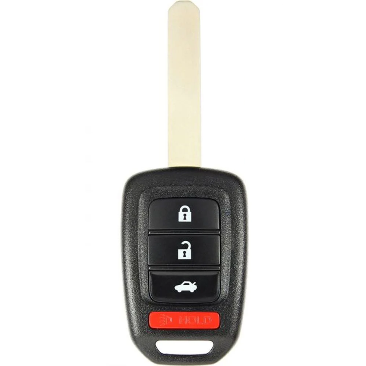 Honda Accord (2016-2017) and Civic (2016-2020) Remote Head Key Fob with FCC ID: MLBHLIK6-1TA and 433 MHz.