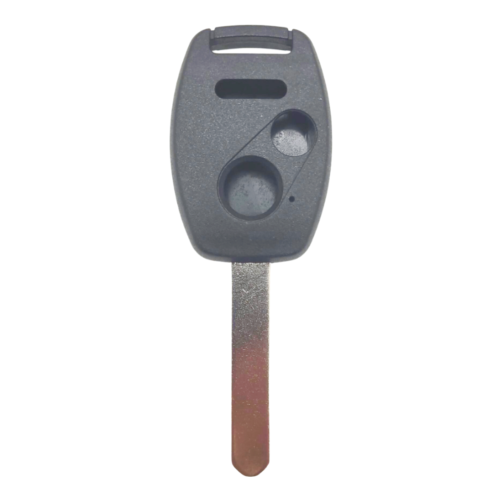 key2u, Honda 3Btn Remote Head Key, Indestructible Durable Shell Replacement With Uncut Key Blank.