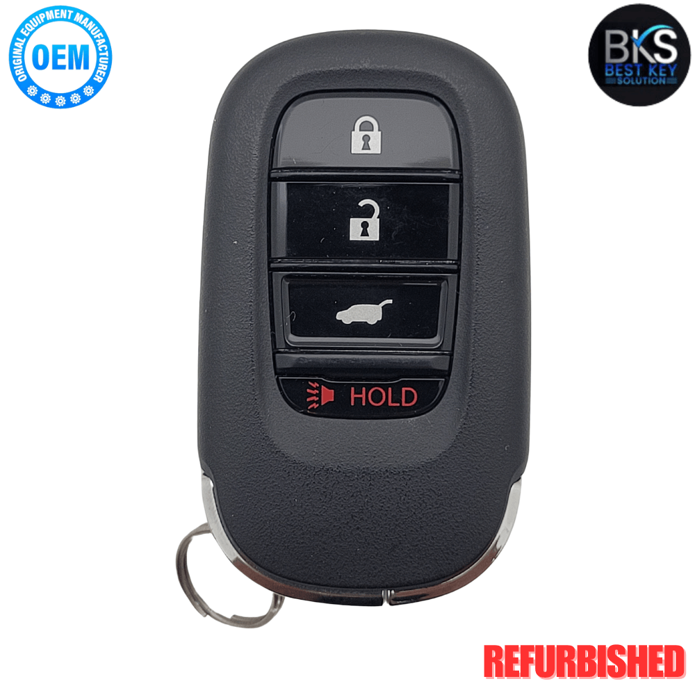HONDA CIVIC HATCHBACK SMART KEYLESS ENTRY, REMOTE KEY FOB FCC ID: KR5TP-4, OEM P/N: 72147-T43-A01 REFURBISHED