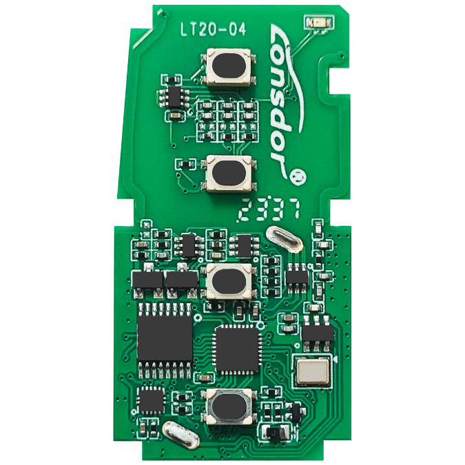 Lonsdor LT20-04 Universal Smart Remote PCB Compatible with Lexus and Toyota Smart Key Fob