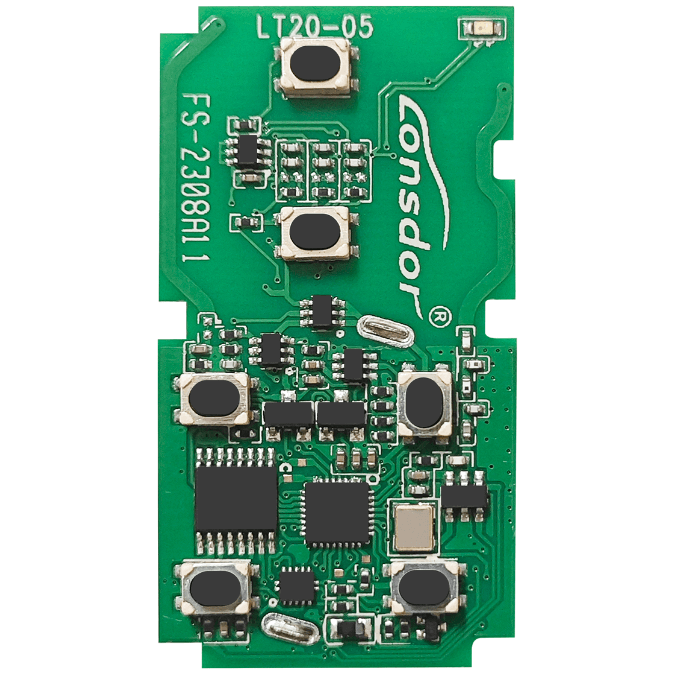 Lonsdor LT20-05 Universal Smart Remote PCB Compatible with Toyota Sienna Smart Key Fob