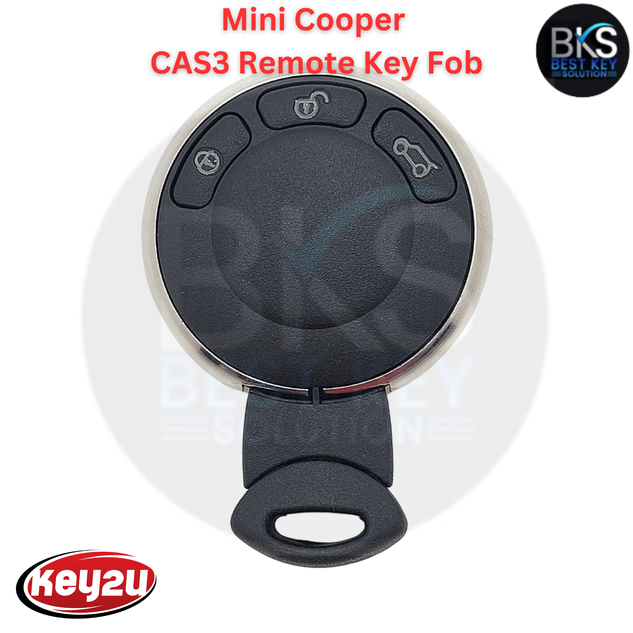 Mini Cooper 2006-2013 3Btns CAS3 Remote Key Fob,  FCC ID: IYZKEYR5602 - 315 MHz. No Comfort Access