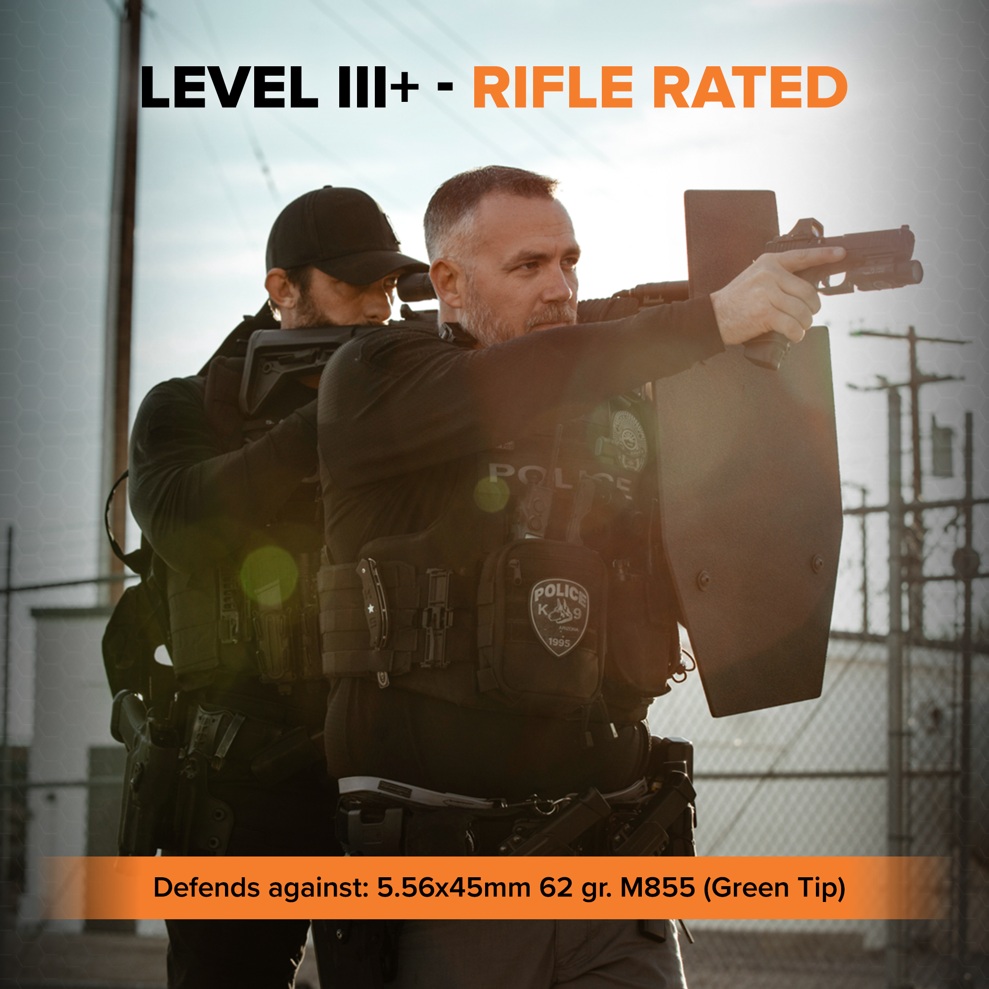RTS Tactical Level III+ Rifle Special Threats Mini Shield