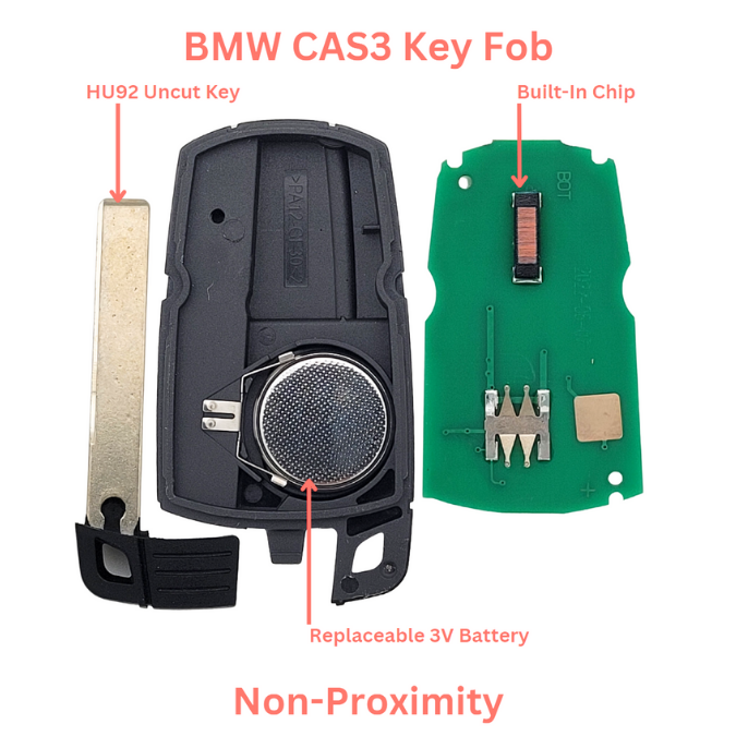 BMW Keyless Remote Key Fob Fits to E60 E70 E90 5WK49127 / 5WK49124 CAS3 CAS3+ (Non Proximity) (315MHz)