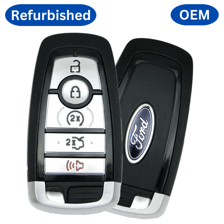 Ford 2017-2022 Fusion, Edge, Mustang 5 Buttons Proximity Smart Key Gen 5 PEP, FCC: M3N-A2C93142600, P/N: 164-R8149 (902MHz)