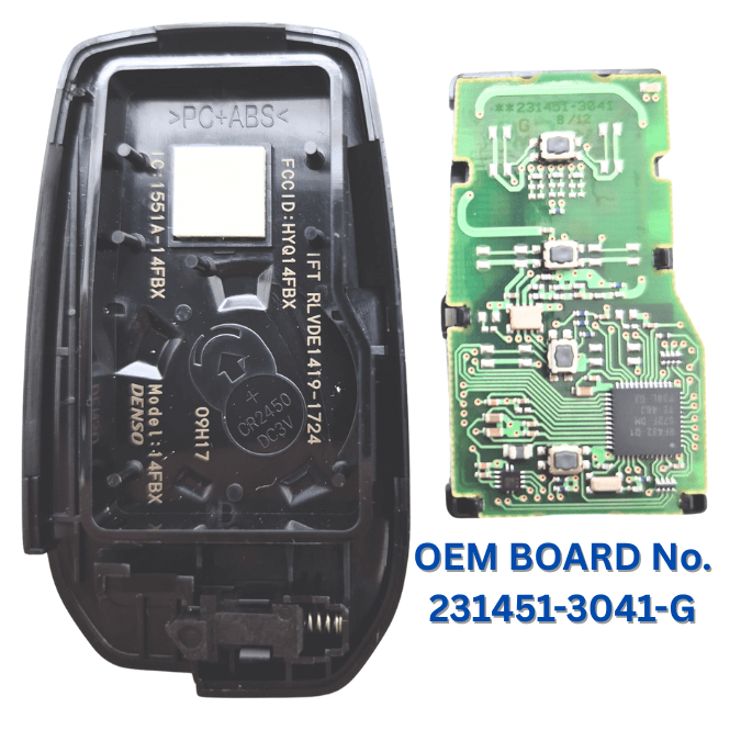 Toyota Tacoma Tundra 2022-2025 4 Button Smart Key Fob HYQ14FBX, 8990H-0C011, 04002-99451 , 315 MHz HYQ14FBX | New OEM