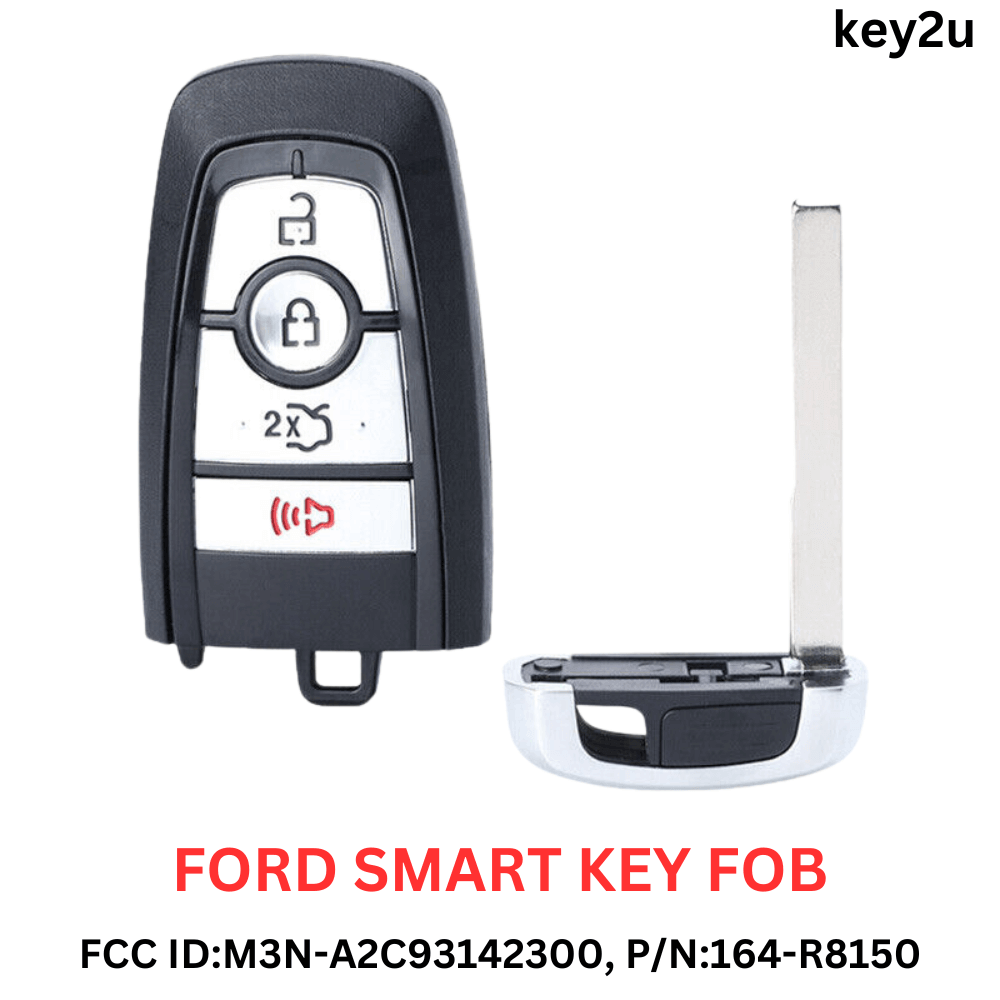 Ford Fusion Mustang, Edge, Explorer (2017-2022) Proximity Smart Key Fob FCC ID: M3N-A2C93142300, P/N: 164-R8150 (315MHz).