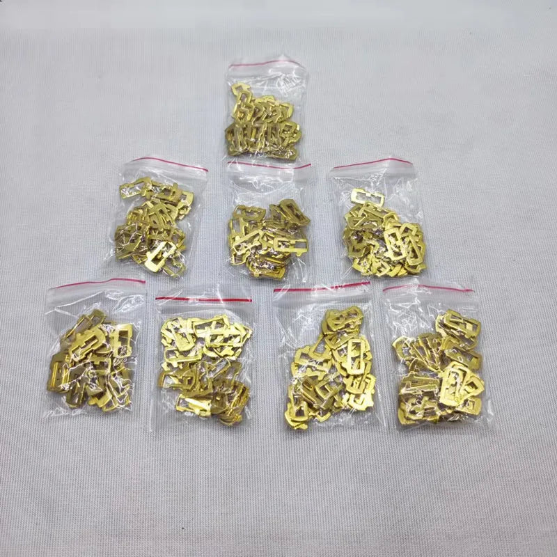 200Pcs/lot brass SIP22 Car Lock Repair Accessories Car Lock Plate for Fiat 8 types each 25pcs (TEST)