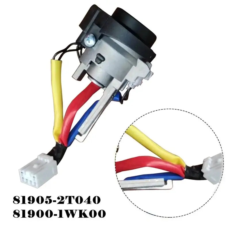 KIA OPTIMA / K5 2011-2015 Ignition Door Lock Cylinder Switch With 2 Key P/N: 81900-1WK00 / 819702TA00 / 81905-2T040