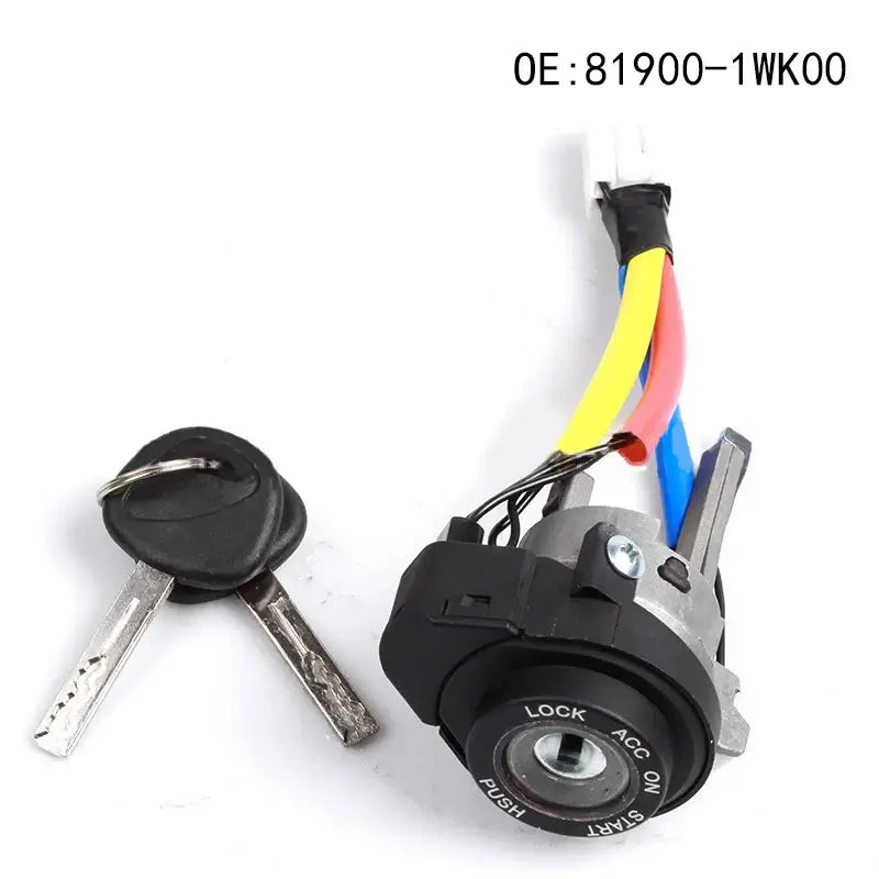 KIA OPTIMA / K5 2011-2015 Ignition Door Lock Cylinder Switch With 2 Key P/N: 81900-1WK00 / 819702TA00 / 81905-2T040