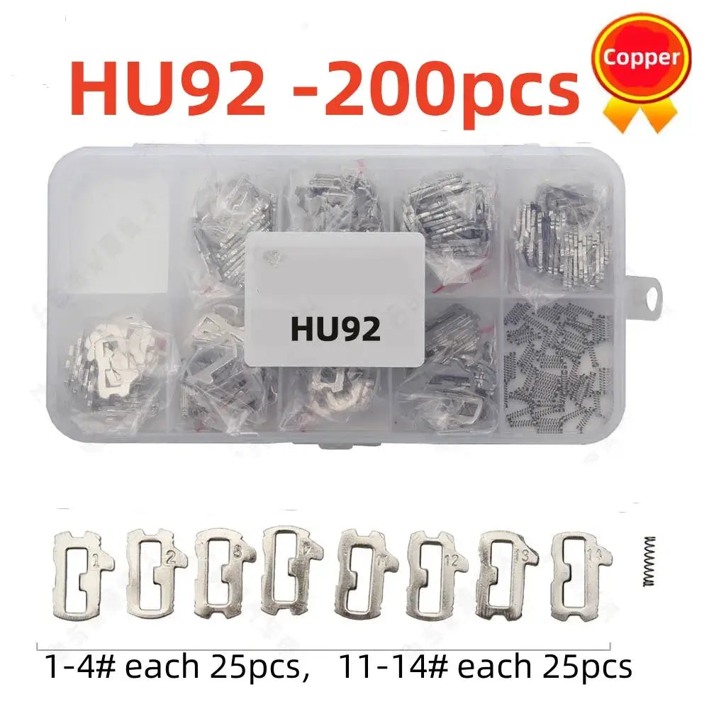 Car Lock Repair Keying Kit FO21 / TOY43 / TOY48 / HY22 / HU92 / HU100 / HU66 / HON66 / SIP22 / VA2T for Honda/BMW/Toyota Car Lock Repair Accessories