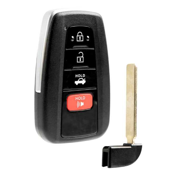 Toyota Corolla 2019-2023 4-Button Smart Key Fob with Trunk | FCC ID: HYQ14FBN-Board 2000 and P/N: 8990H,02030 315 MHz