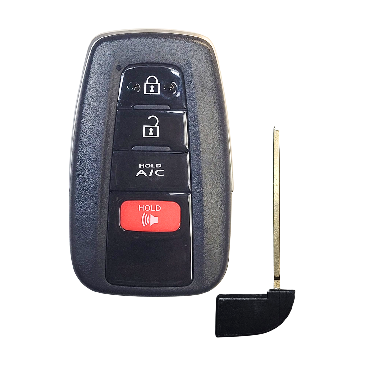 Toyota Key Shell Fit To Prius Smart Key Fob 4 Button with AC button for FCC ID: HYQ14FBE