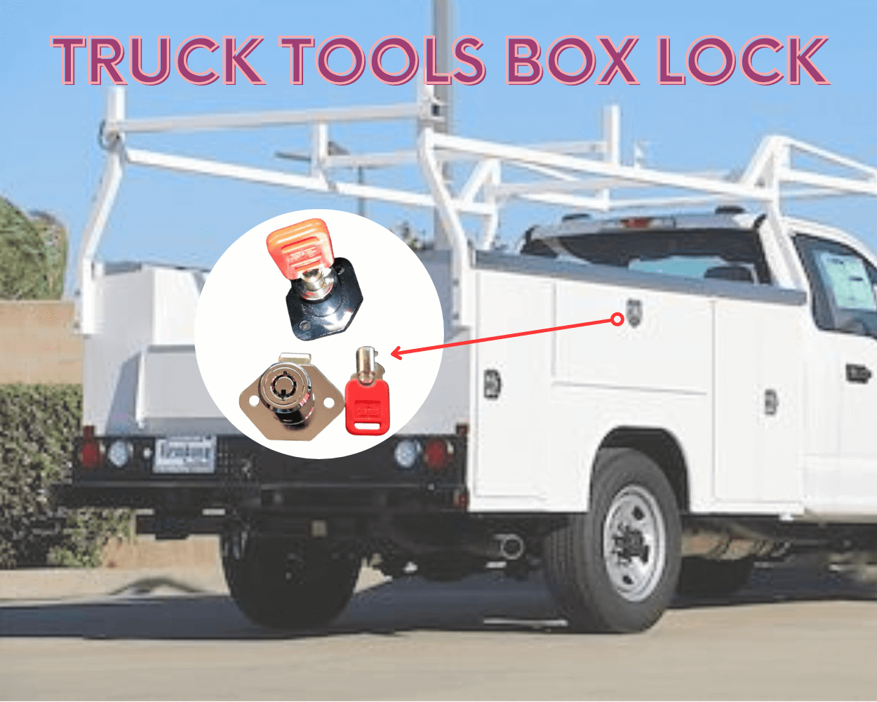 Work Truck Tool Box Lock / Cylinder Lock Replacement