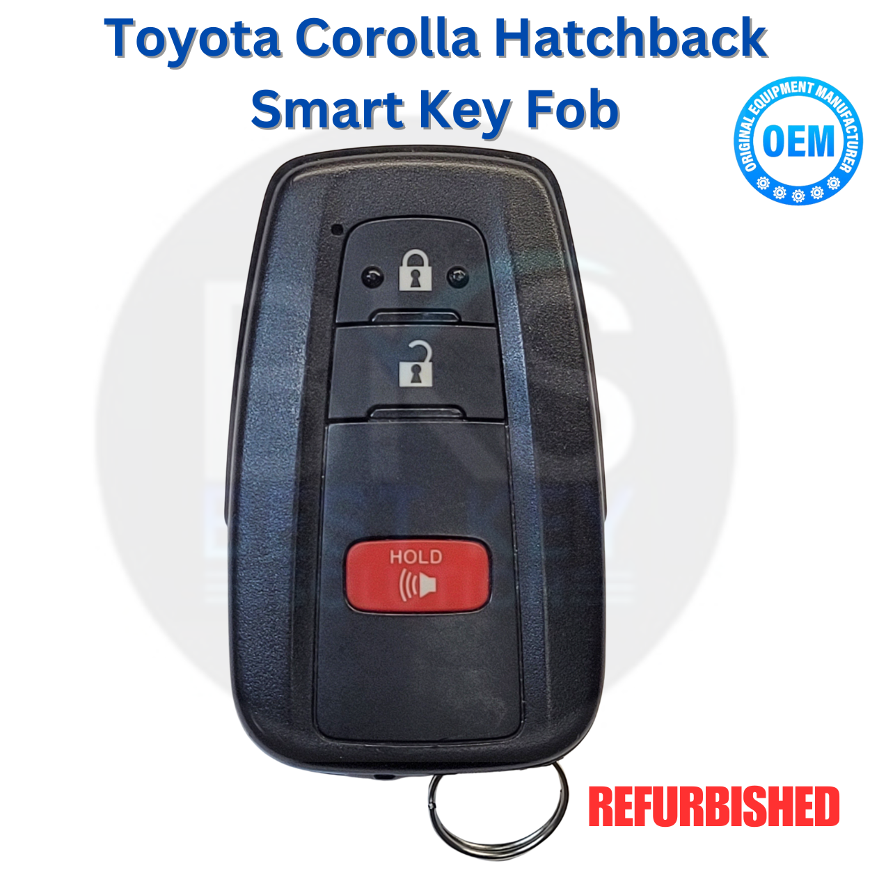 Toyota Corolla Hatchback 2019-2022 3-Button Smart Key Fob HYQ14FBN, Board 2000, P/N 8990H-12180