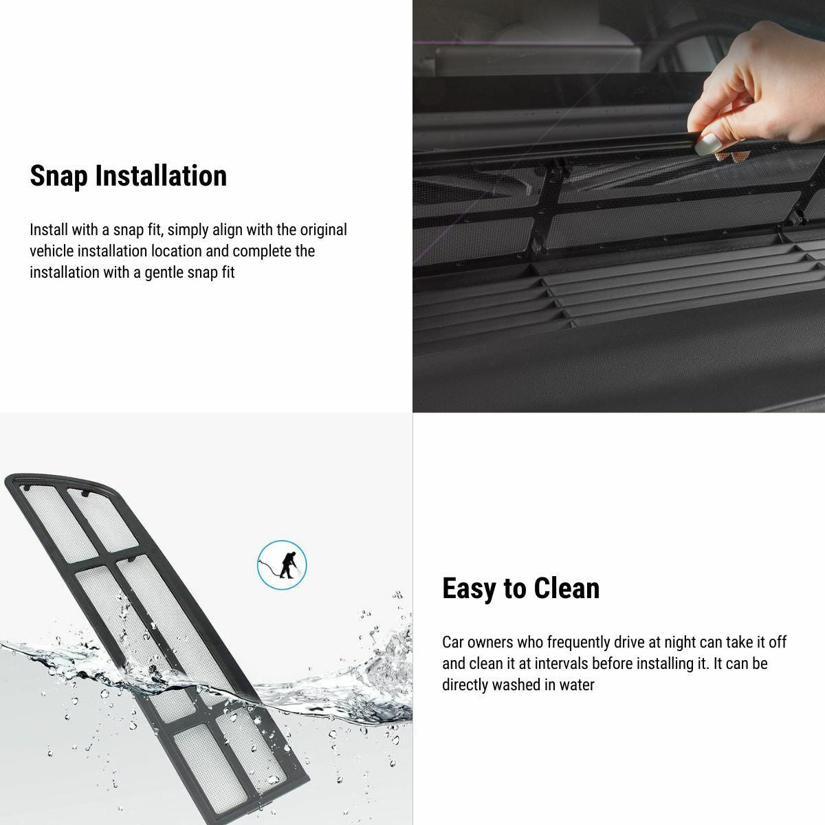 Air Intake Vent Cover Accessories for Model Y Juniper | TESERY