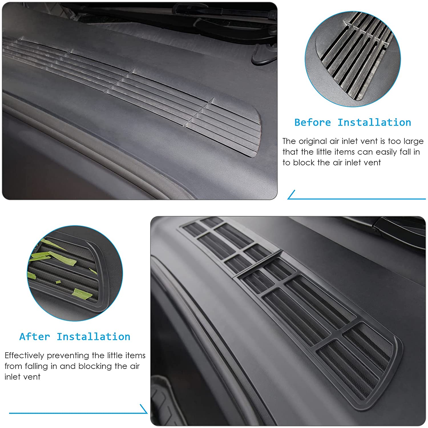 Air Intake Vent Cover Accessories for Model Y Juniper | TESERY
