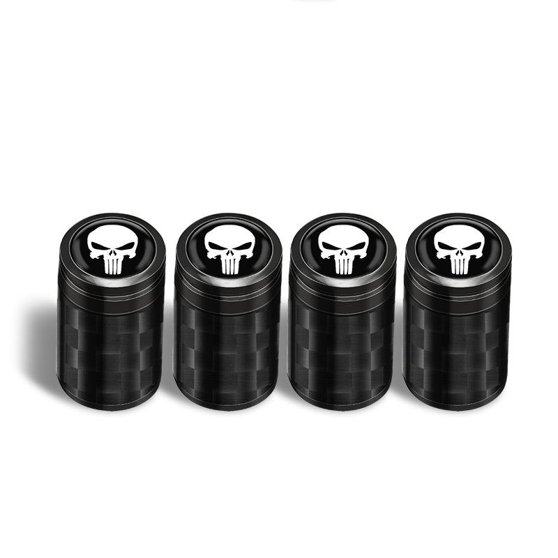 Carbon Fibre Car Wheel Tire Valve Stem Cap For Tesla Model3/Y/X/S(4pcs)